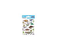Autocollants - Jurassic Dinosaures - Argenté - 1,8 cm