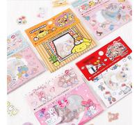 Autocollants Kawaii Chat Chien Bronzant En Pvc, Mini Étiquette Autocollante Pour Journal Intime, Papeterie Cadeau Fournitures Scolaires, 50 Paquets/Lot