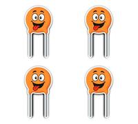 Autocollants laminés : 100 mm, 4 pièces - grand autocollant de dessin animé Varistance électricien durable