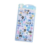 Autocollants Lapin Japonais - Autocollants Résine 3D Réutilisables, Fournitures De Scrapbooking Créatives | Décoration Pour Filles Garçons Agenda Planificateur Coque Téléphone Gourde P