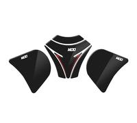 Autocollants Latéraux Antidérapants Réservoir De Moto Pour GTR 1400 Pour Concours 14 1400 ZG1400 GTR1400 2010-2021 IENQBVL(Black Red 3)