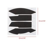 Autocollants Latéraux De Pieds De Souris, 1 Ensemble, Tampons Résistants À La Sueur, Pour Dareu Em915 1ère 2ème Génération, Vente Au Détail