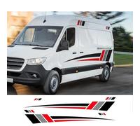 Autocollants latéraux de Voiture, pour M = ercedes B = ENZ Sprinter W901 W906, Accessoires de réglage, Graphiques de décoration en Vinyle pour Van Camping-Car, 6 pièces/lot