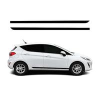 Autocollants latéraux de Voiture pour VW Golf 7 MK7,Voiture Sport Ligne Autocollant Auto Rayures Latérales Jupe Décor Décalcomanie,White