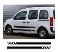 Autocollants latéraux pour Benz pour Citan W415, pour Nissan Townstar NV250 et pour Renault Kangoo : Bandes décoratives en Vinyle, Autocollants de carrosserie, Style Racing.