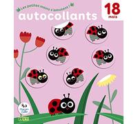 Autocollants Les petites mains s'amusent - Les animaux du jardin -Dès 18 mois