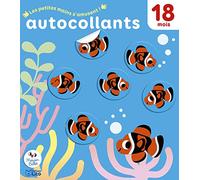 Autocollants Les petits mains s'amusent- Les animaux de la mer - Dès 18 mois