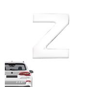 Autocollants Lettres Autocollantes, Emblèmes et Insignes de Voiture Lettre 3D - Autocollants de Voiture Anti-poussière - Autocollants Alphabet pour Extérieur Autocollants de Voiture Vifs