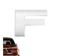 Autocollants Lettres de l'alphabet autocollantes | Autocollants de voiture anti-poussière | Autocollants alphabet durables pour l'extérieur Autocollants de voiture vivants