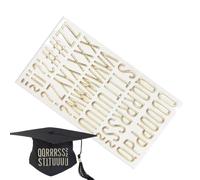 Autocollants lettres dorées résistantes à la décoloration | Lettres autocollantes autocollantes pour conteneurs, portes, voitures, armoires, murs de salle de classe, tissus