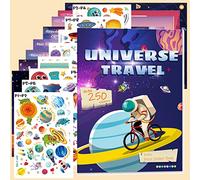 Autocollants Livres Emploi pédagogique Autocollants calmes Livre pour enfants tout-petits garçons filles L'univers