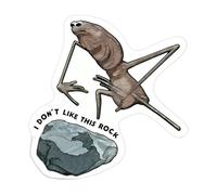 Autocollants Mèmes - Décalcomanies Drôles Imperméables PVC pour Journal Créatif | Autocollants pour Gourde d'Eau avec Mèmes Dessins Animés - pour Ados Hommes Femmes Étuis Skateboard Casquette Journal