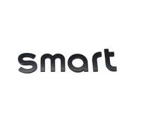 Autocollants Métal Logo Voiture pour Smart #1 Smart 1 SUV 2023 2024, Emblème Décalque Voiture Emblème Badge Sticker Autocollant 3D Auto Décoration Accessoires,A