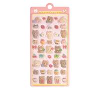 Autocollants mignons - Étiquettes de scrapbooking autocollantes avec motifs d'animaux, réutilisables, petits designs, autocollants décoratifs d'artisanat, accessoires de bagage pour ordinateur