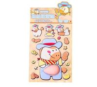 Autocollants mignons pour ordinateur portable - Soulage le stress - Pour ordinateur portable, housse de téléphone portable, carnet, journal, bricolage, enfants, adultes, cadeaux pour invités