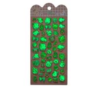 Autocollants Mini Mignons - Stickers Enfant Imperméables Lumineux 3D,Cadeaux Fête, Stickers Récompense - pour Cahiers, Tablettes, Gourdes, Récompense Scolaire, Créatif