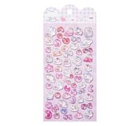 Autocollants Mini Mignons | Stickers Enfant Imperméables Lumineux 3D | Décoratifs pour Fêtes | pour Cahiers, Tablettes, Gourdes, Récompense Scolaire, Créatif