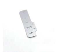 Autocollants Motifs Compatible Avec A3 Pour 8V 2013-2019 Autocollants Décoratifs Pour Console Centrale Et Levier De Vitesse Accessoires De Garniture Intérieure(Silver)