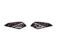 Autocollants Moto pour B&MW R1250RS R 1250RS R1250 RS, Protections Latérales De Réservoir, Autocollants en Gel, Protections De Traction Autocollant De RéServoir(Noir,X-2)