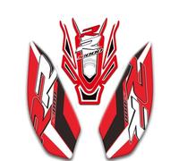 Autocollants Moto pour B&MW S1000RR 2019-2024, Protection Latérale De Réservoir, Coque, Peinture, Carénage ProtéGe-RéServoirs(Rouge,X-1)