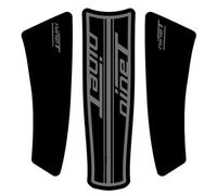 Autocollants Moto pour BMW pour R NineT, Protections Latérales De Réservoir, Autocollants De Carrosserie, Carénage, Peinture, Protection AntidéRapants RéServoir(Noir 3,X-2)