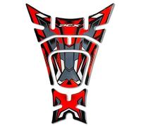 Autocollants Moto pour PCX 125 150 PCX125 PCX150, Protections Latérales De Réservoir, Protections De Traction pour Les Genoux AntidéRapants RéServoir(Rouge)