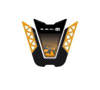 Autocollants Moto pour Suzuki GSX 8R GSX-8R GSX8R 2024, Protection Latérale pour Réservoir D'essence, Genouillères, Tapis De Traction AntidéRapants RéServoir(Or,X-4)