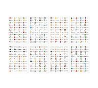 Autocollants multifonctionnels pour mots anglais, étiquettes de mots anglais éducatifs, autocollants pour construire le vocabulaire, aide à l'enseignement de langue des étudiants
