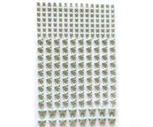 Autocollants muraux 3D phosphorescents en PVC vert fluo en forme d'étoile à cinq branches - Différentes tailles pour chambre à coucher (étoile bleue)