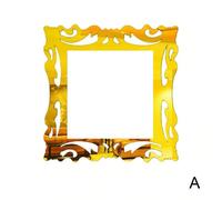 Autocollants Muraux Créatifs En Acrylique, 15x14cm, 1 Pièce, Pour Interrupteur, Prise Portable, Miroir, Ajouré, Couvercle De Commutateur, Décor, Diy Bricolage