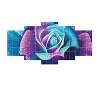 Autocollants Muraux De Cartes Postales, 50 Feuilles/Ensemble, Épissure De Motifs De Fleurs, Matériel De Fond Pour Bricolage, Compte À Main, Artisanat, Scrapbooking