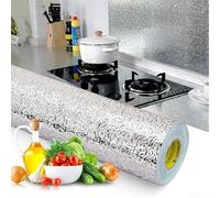 Autocollants muraux de cuisine en feuille d'aluminium qui passent au four, un choix pratique pour la métamorphose de votre espace de cuisson