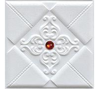 Autocollants muraux décoratifs 3D en mousse pour espaces familiaux, panneaux imperméables et adaptés aux enfants, installation facile, kit de bricolage, 10 pièces (blanc)