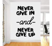 Autocollants Muraux En Vinyle Phrases En Anglais Autocollants En Pvc Pour La Décoration De Salon Stickers Muraux Papier Peint Vinyle Personnalité Art Decal 43x60cm