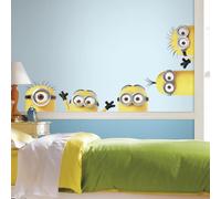 Autocollants muraux g ants RoomMates Minions Moi, moche et m chant 3, RMK3567GM