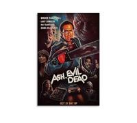 Autocollants muraux imperméables Ash Vs Evil Dead - Peinture décorative haute définition - Convient pour les chambres/magasins - Résistant à l'humidité et à la décoloration - Emballage exquis