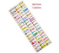 Autocollants Muraux Imperméables Personnalisés Avec Noms Et Fournitures, Patchs, Boîte En Plastique, Cadre Photo, Autocollants De Dessins Animés Pour Enfants Et Filles