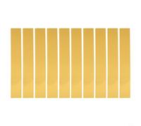 Autocollants muraux, longue bande d'autocollants muraux en acrylique miroir mosaïque autocollant mural pour salon, chambre à coucher, canapé, décoration murale 5 x 50 cm (doré)