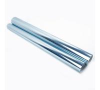 Autocollants muraux miroirs carrés et rectangulaires pour décoration de la maison, décalcomanies murales amovibles avec transparent réfléchissant pour murs lisses et plats (50 x 100 cm)