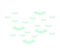 Autocollants muraux phosphorescents pour Halloween, chauve-souris, sorcières, décoration de festival, 4 grandes et 9 petites chauves-souris, robustes et économiques Durabilité