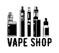 Autocollants muraux pour magasin de vapotage Eat Sleep VAPE Stickers muraux Interdiction de fumer Vinyle Boutique de vapotage Vitrine de magasin-XL-92x101cm-Black