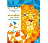 Autocollants mystères animaux sauvages - pochette avec accessoires