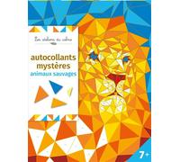 Autocollants mystères animaux sauvages - pochette avec accessoires - - Frédéric Kucia - Deux Coqs D'or - Jeux livres objets