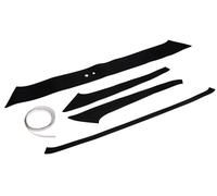 Autocollants noir pour hayon de VW Golf 1 GTi (avec trou d'essuie-glace)