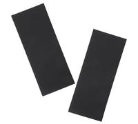 Autocollants Noire Antidérapants pour Chaussures, Semelles | Film Polyvinyle 1,5mm à Motif Ondulé, Réduit le Bruit, Protège L’usure, pour Cuir et Bottes D’hiver