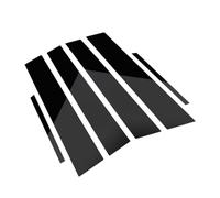 Autocollants Noirs pour Montants B de Toyota Camry 7e génération (2012-2017), Protections de Montants de vitres adhésives 3M pour Cadre de Porte et Protection extérieure