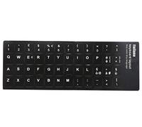 Autocollants noirs pour touches de clavier d'ordinateur - apprentissage de la disposition des touches pour clavier italien