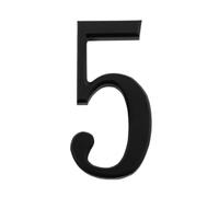 Autocollants Numériques Extérieurs Avec Numéro De Maison, 26 Lettres, Signes Résidence, Alphabet Porte, Plaque Nominative D'adresse, Chambre D'hôtel, 1 Pièce(Number-5,7.62 cm)