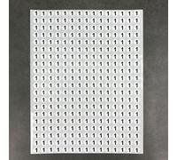 Autocollants Numériques Ronds Noirs, Numéro De Série 1-20, 300 Pièces, Taille, Étiquette Numérique, Marquage, Décoration, Diy Bricolage