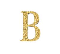 Autocollants Numéros Maison Adhésifs 2 Pouces, Modernes En Métal Laiton, Chiffres Dorés Pour Boîte Aux Lettres, Plaque D'adresse Décorative, Pour Appartement, Bureau, Hôtel, Café(B)